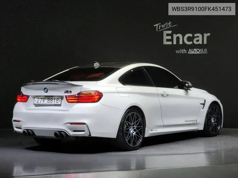 M4 (F82) M4 Coupe VIN: WBS3R9100FK451473 Lot: 39798729
