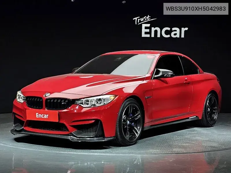 M4 (F82) M4 Convertible Paint Work Edition VIN: WBS3U910XH5G42983 Lot: 39153722