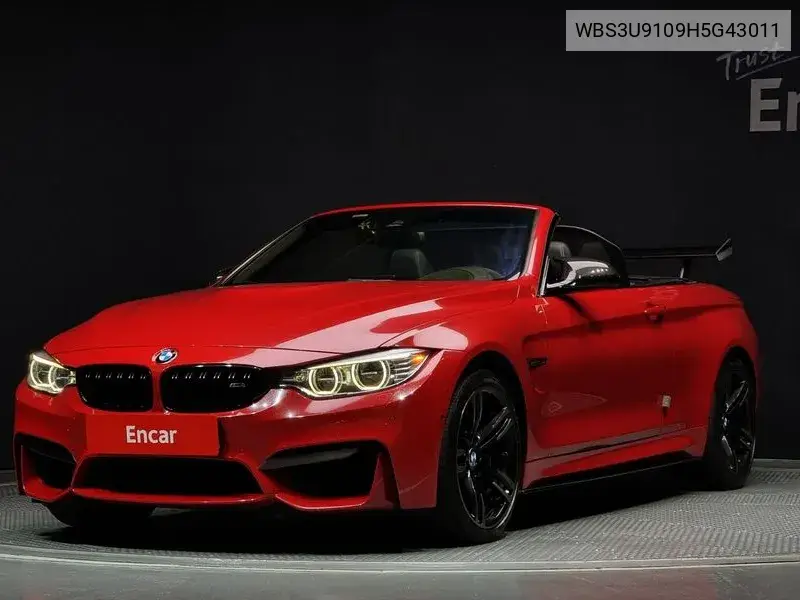 M4 (F82) M4 Convertible Paint Work Edition VIN: WBS3U9109H5G43011 Lot: 39568233