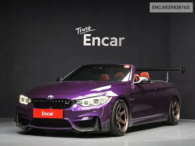 M4 (F82) M4 Convertible Paint Work Edition VIN: ENCAR39838165 Lot: 39838165
