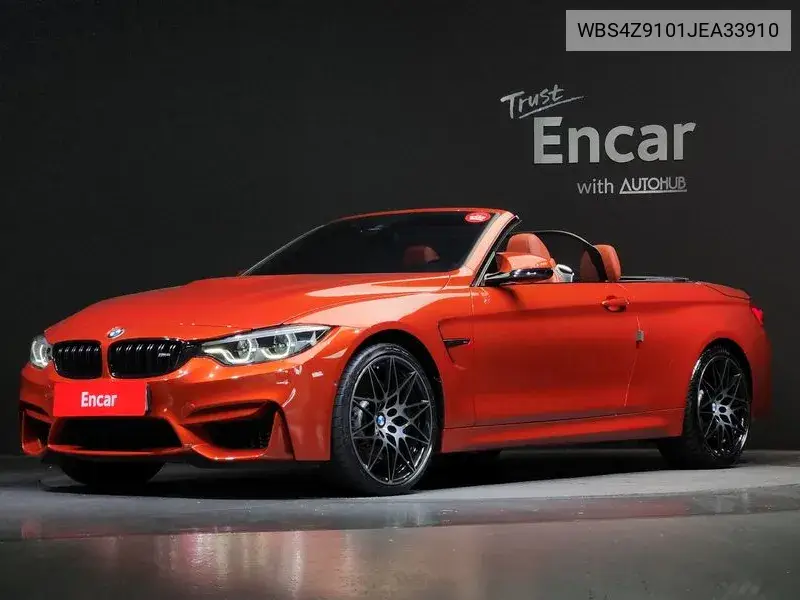 M4 (F82) M4 Convertible Competition VIN: WBS4Z9101JEA33910 Lot: 39883904
