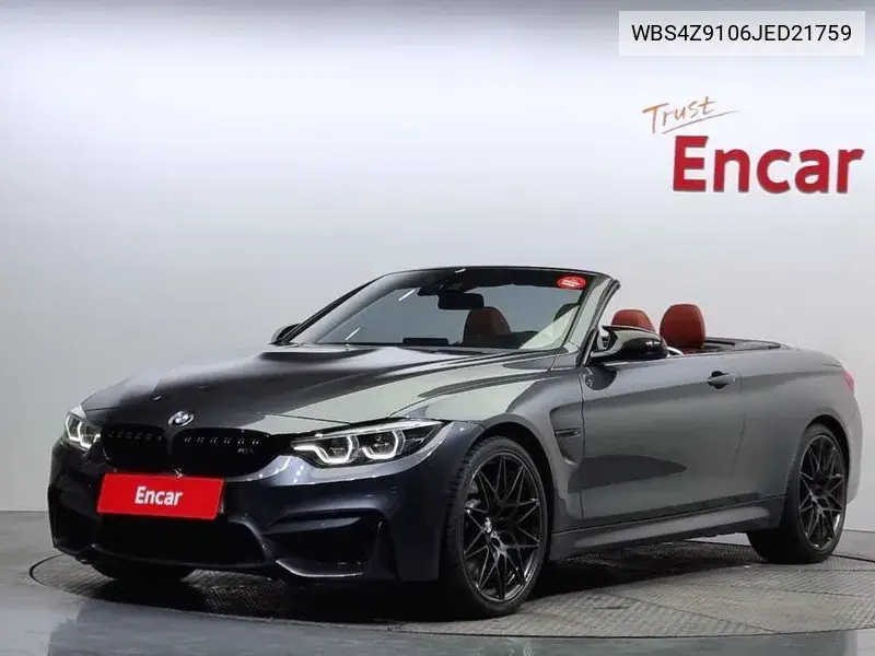 M4 (F82) M4 Convertible Competition VIN: WBS4Z9106JED21759 Lot: 39243640