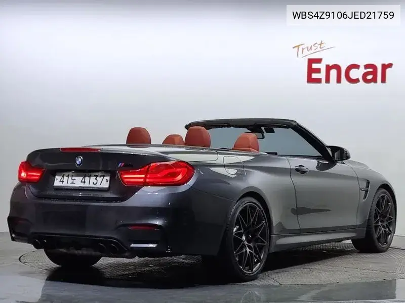 M4 (F82) M4 Convertible Competition VIN: WBS4Z9106JED21759 Lot: 39243640