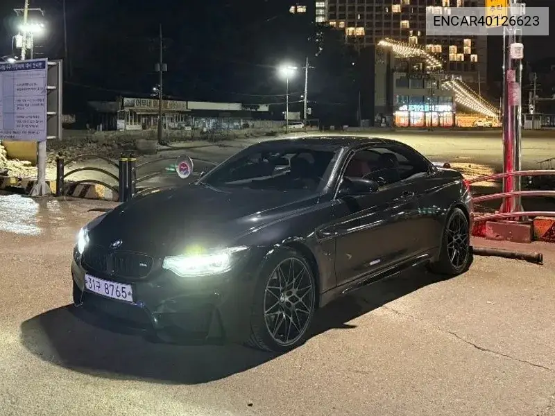 M4 (F82) M4 Convertible Competition VIN: ENCAR40126623 Lot: 40126623