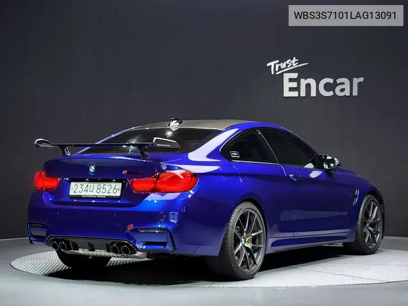M4 (F82) M4 Coupe Cs VIN: WBS3S7101LAG13091 Lot: 39895533