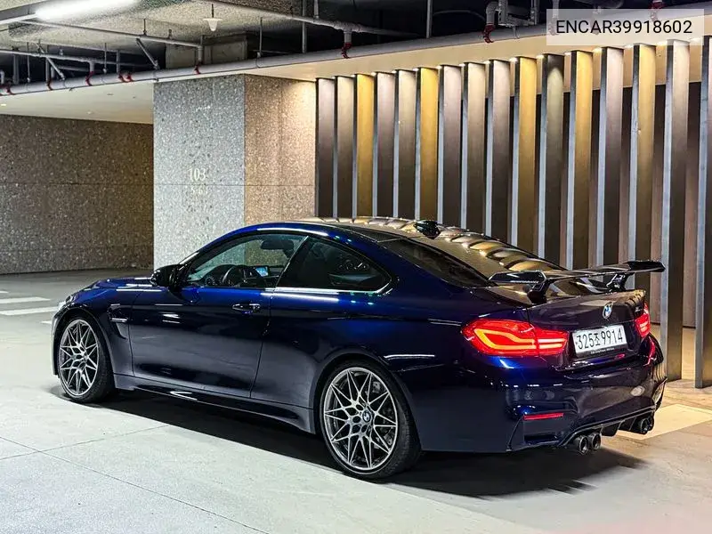 M4 (F82) M4 Coupe Competition VIN: ENCAR39918602 Lot: 39918602