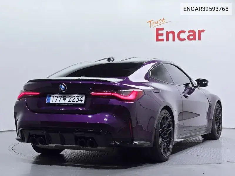 M4 (G82) M4 Competition M xDrive VIN: ENCAR39593768 Lot: 39593768