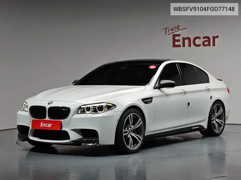 M5 (F10) M5 Sedan VIN: WBSFV9104FGD77148 Lot: 39605342