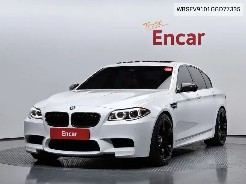 M5 (F10) M5 Sedan VIN: WBSFV9101GGD77335 Lot: 39245585