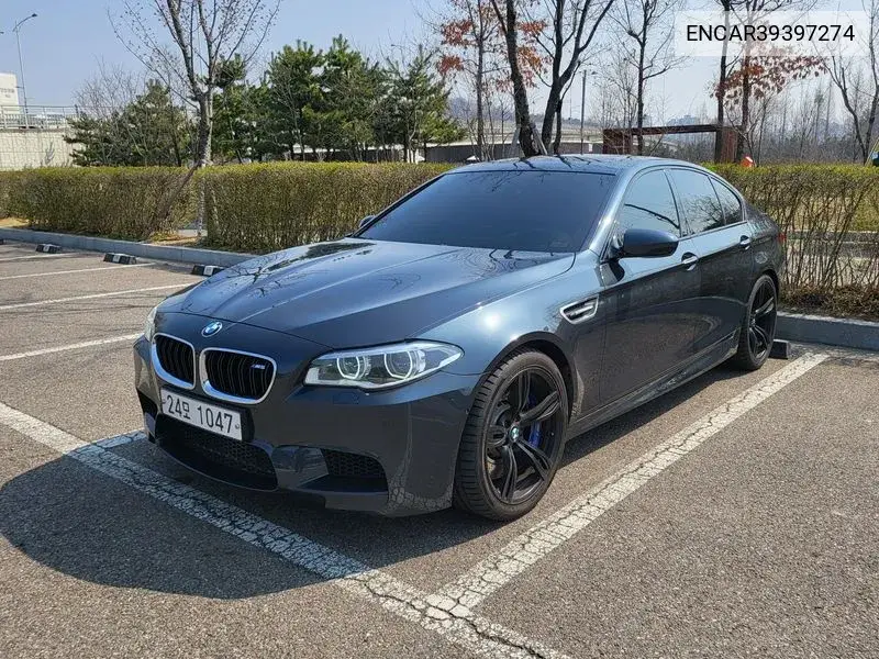 M5 (F10) M5 Sedan VIN: ENCAR39397274 Lot: 39397274