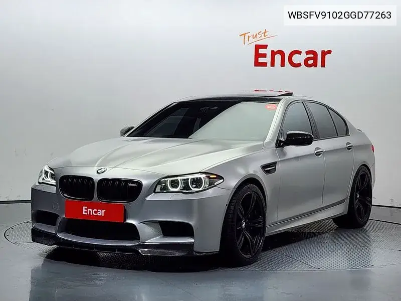 M5 (F10) M5 Sedan VIN: WBSFV9102GGD77263 Lot: 39471179