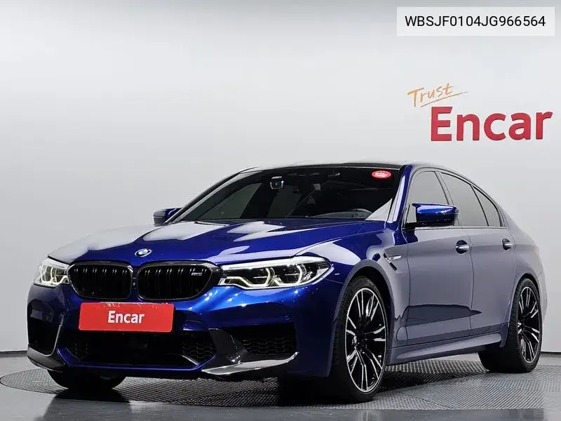 M5 (F90) M5 Sedan VIN: WBSJF0104JG966564 Lot: 39428560