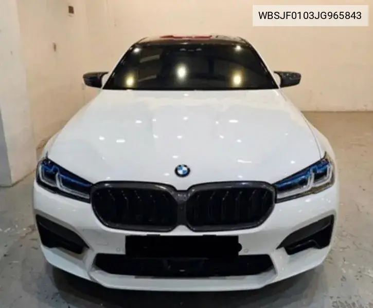 M5 (F90) M5 Sedan VIN: WBSJF0103JG965843 Lot: 39844183