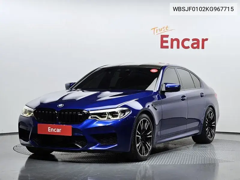 M5 (F90) M5 Sedan VIN: WBSJF0102KG967715 Lot: 39946300