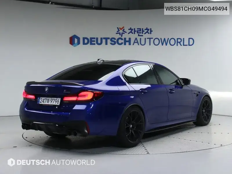M5 (F90) M5 Sedan Competition VIN: WBS81CH09MCG49494 Lot: 39435093