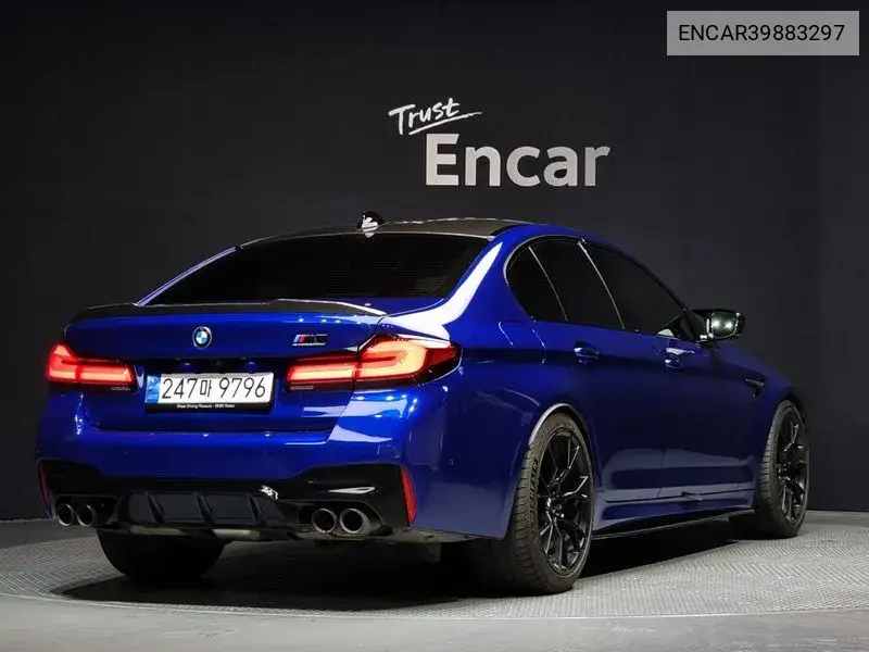 M5 (F90) M5 Sedan Competition VIN: ENCAR39883297 Lot: 39883297