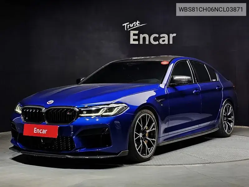 M5 (F90) M5 Sedan Competition VIN: WBS81CH06NCL03871 Lot: 39630651