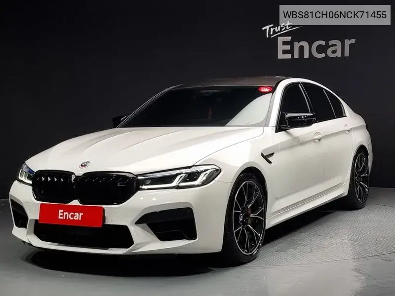 M5 (F90) M5 Sedan Competition VIN: WBS81CH06NCK71455 Lot: 39816701
