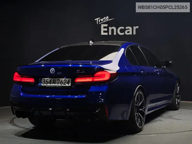 M5 (F90) M5 Sedan Competition VIN: WBS81CH05PCL25265 Lot: 39974780
