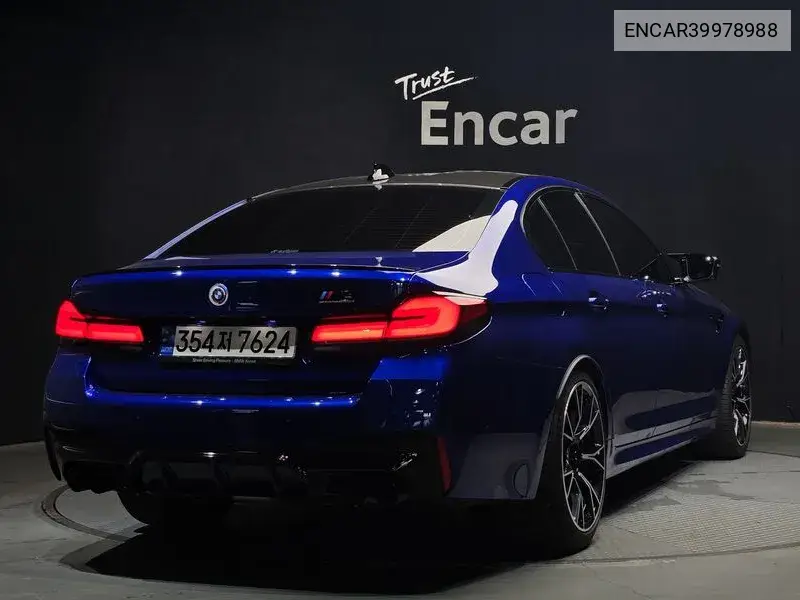 M5 (F90) M5 Sedan Competition VIN: ENCAR39978988 Lot: 39978988