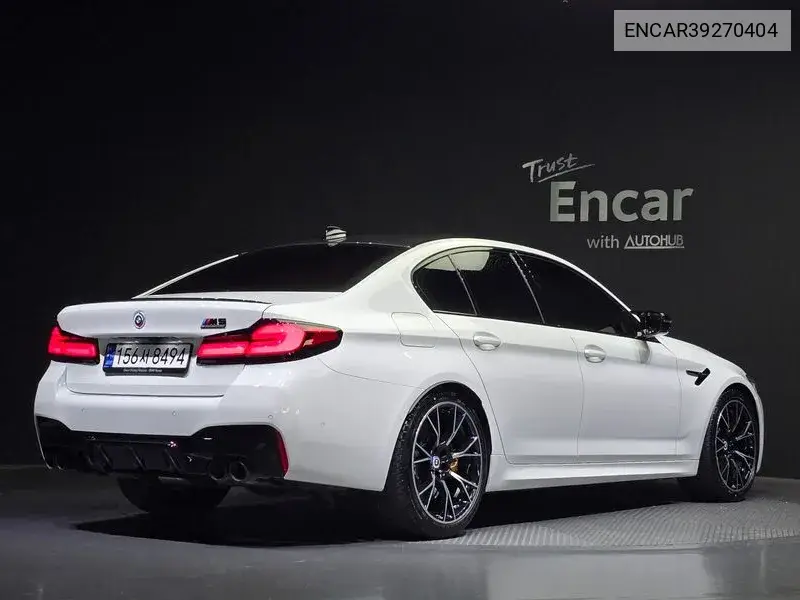 M5 (F90) M5 Sedan Competition VIN: ENCAR39270404 Lot: 39270404