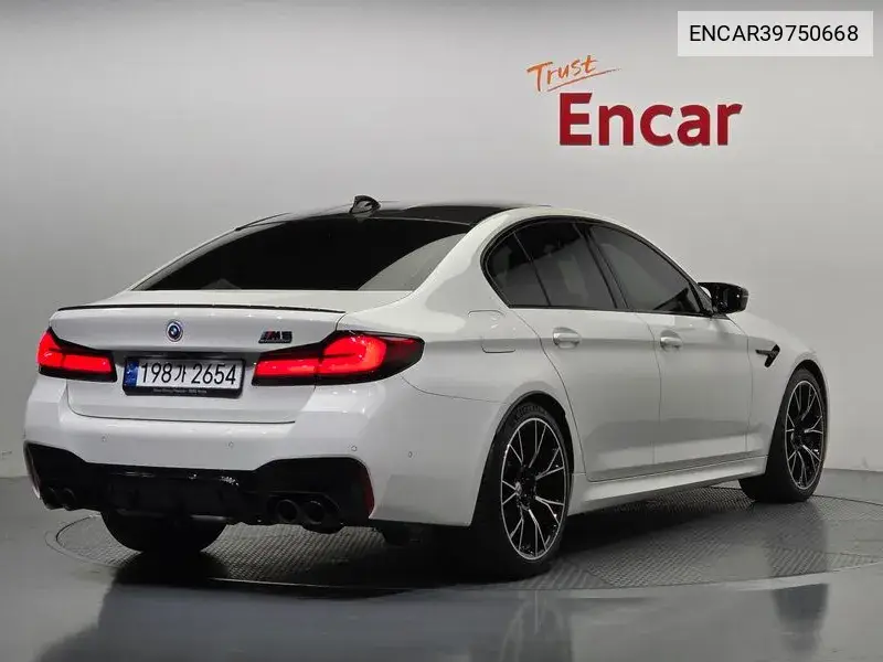 M5 (F90) M5 Sedan Competition VIN: ENCAR39750668 Lot: 39750668