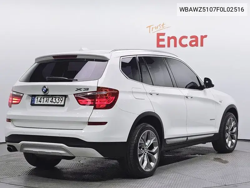 X3 (F25) xDrive 20D VIN: WBAWZ5107F0L02516 Lot: 39980149