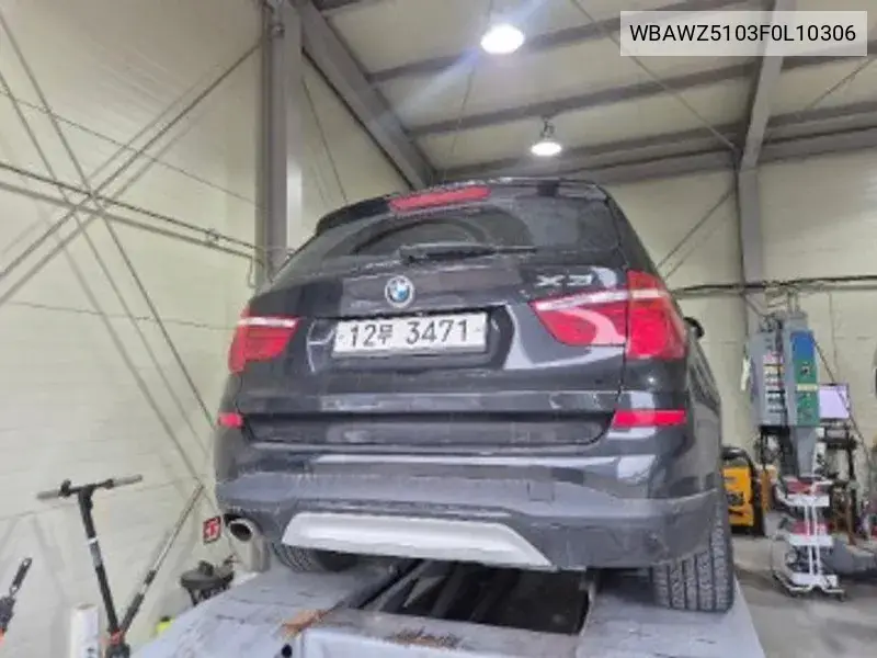 X3 (F25) xDrive 20D VIN: WBAWZ5103F0L10306 Lot: 39971130