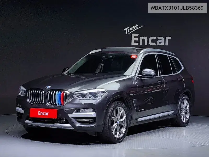 X3 (G01) xDrive 20D VIN: WBATX3101JLB58369 Lot: 39988394