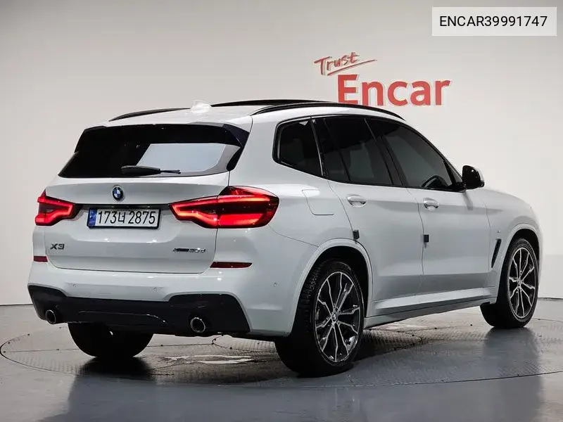 X3 (G01) xDrive 30D M Sports VIN: ENCAR39991747 Lot: 39991747