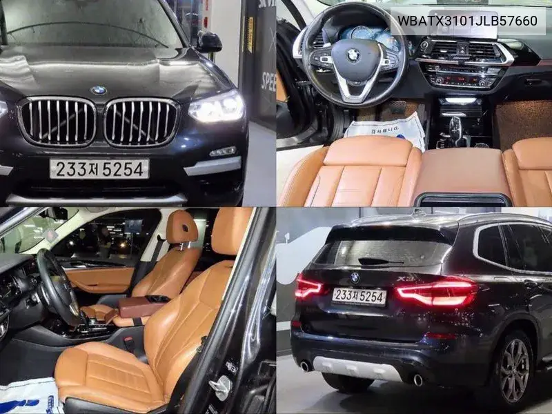 X3 (G01) xDrive 20D VIN: WBATX3101JLB57660 Lot: 40003422