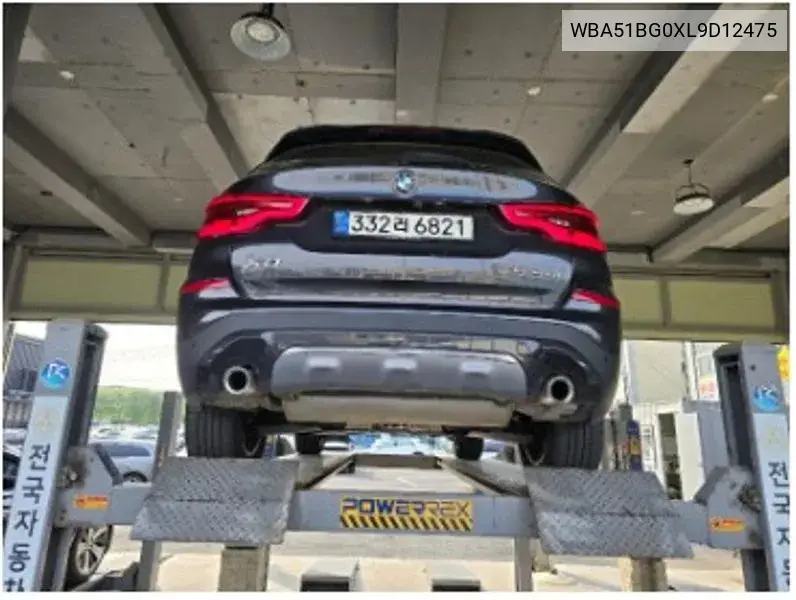 X3 (G01) xDrive 20I Luxury VIN: WBA51BG0XL9D12475 Lot: 39650691