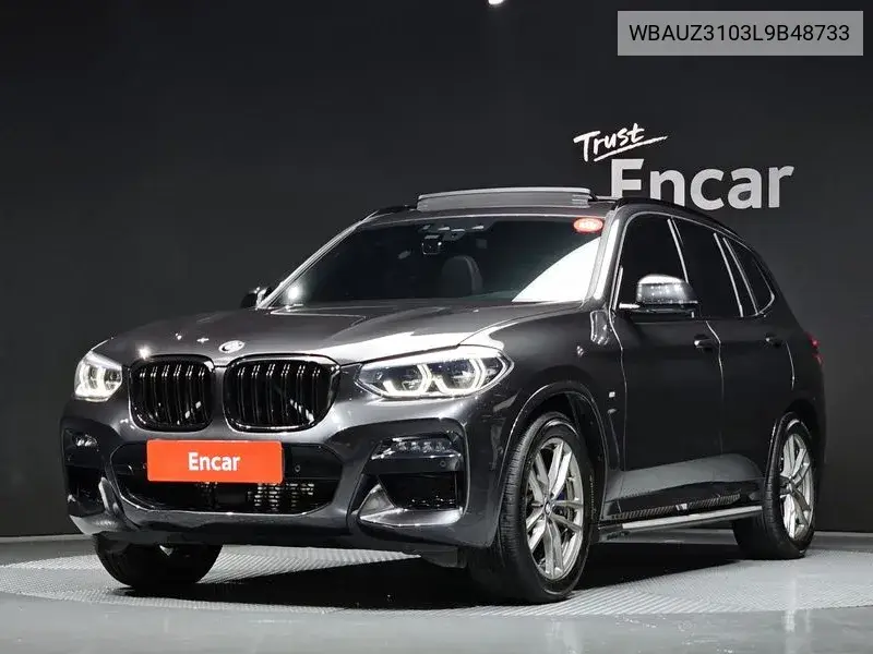 X3 (G01) xDrive 20D M Sports VIN: WBAUZ3103L9B48733 Lot: 39966903