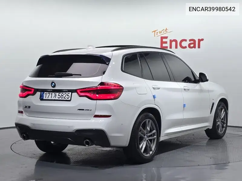 X3 (G01) xDrive 20D M Sports VIN: ENCAR39980542 Lot: 39980542