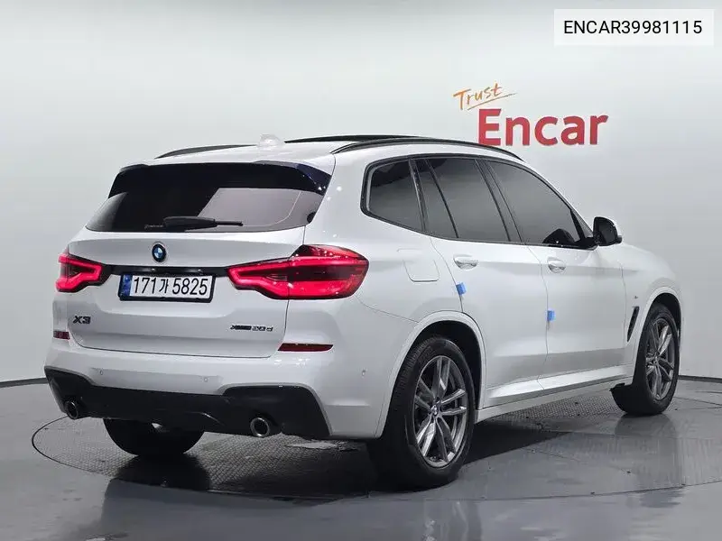 X3 (G01) xDrive 20D M Sports VIN: ENCAR39981115 Lot: 39981115