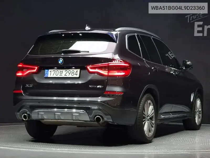 X3 (G01) xDrive 20I Luxury VIN: WBA51BG04L9D23360 Lot: 40009046