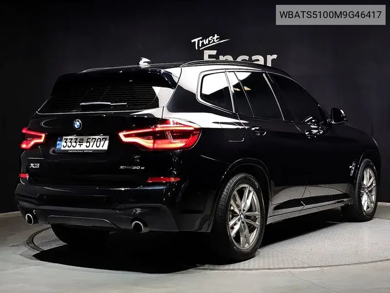 X3 (G01) xDrive 30E M Sports VIN: WBATS5100M9G46417 Lot: 39633320