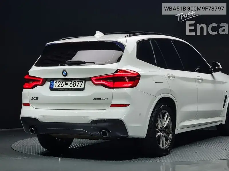 X3 (G01) xDrive 20I M Sports VIN: WBA51BG00M9F78797 Lot: 39972542