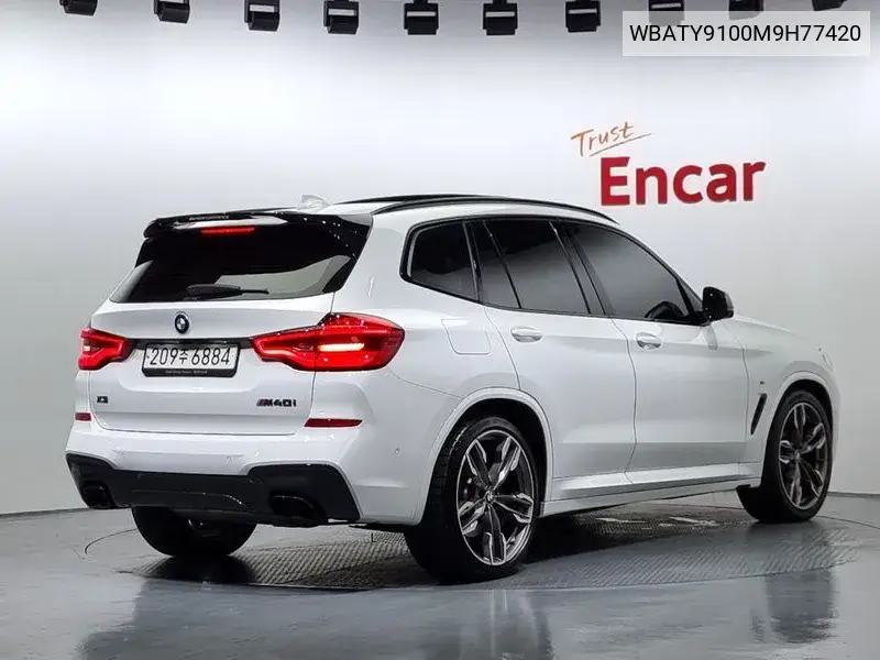 X3 (G01) xDrive M40I Online Exclusive Edition VIN: WBATY9100M9H77420 Lot: 39987475