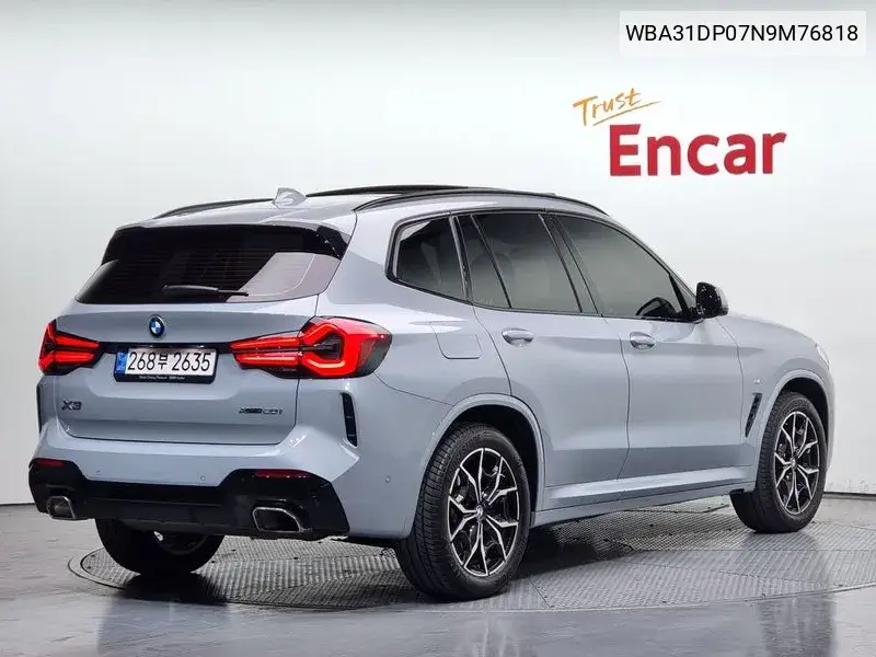 X3 (G01) xDrive 20I M Sports VIN: WBA31DP07N9M76818 Lot: 39629606