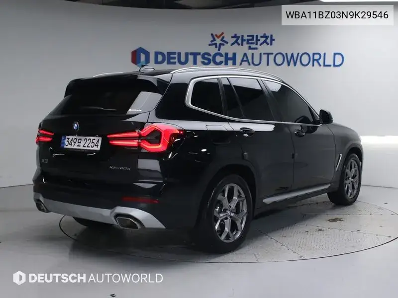 X3 (G01) xDrive 20D VIN: WBA11BZ03N9K29546 Lot: 39640712
