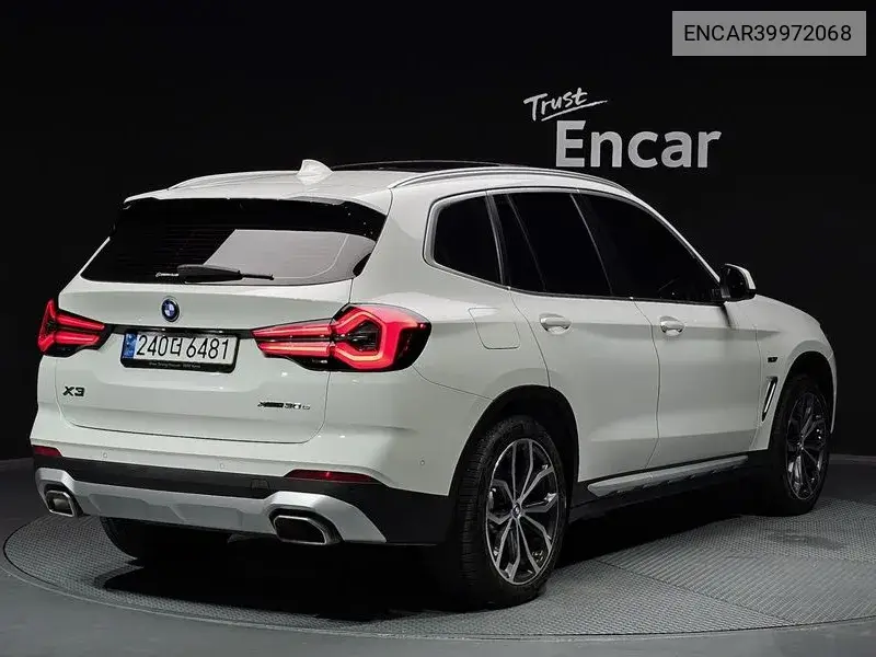 X3 (G01) xDrive 30E VIN: ENCAR39972068 Lot: 39972068
