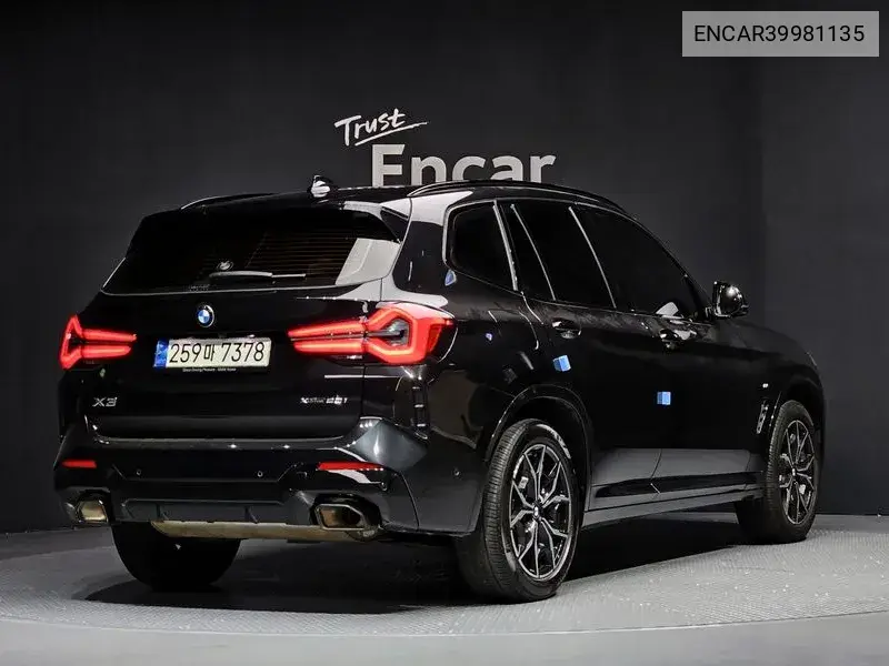 X3 (G01) xDrive 20I M Sports Pro VIN: ENCAR39981135 Lot: 39981135