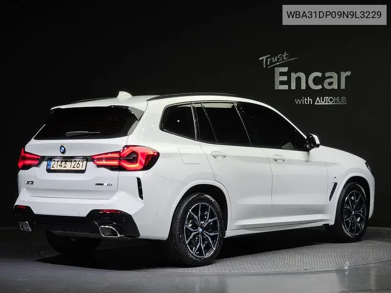 X3 (G01) xDrive 20I M Sports VIN: WBA31DP09N9L3229 Lot: 39987067