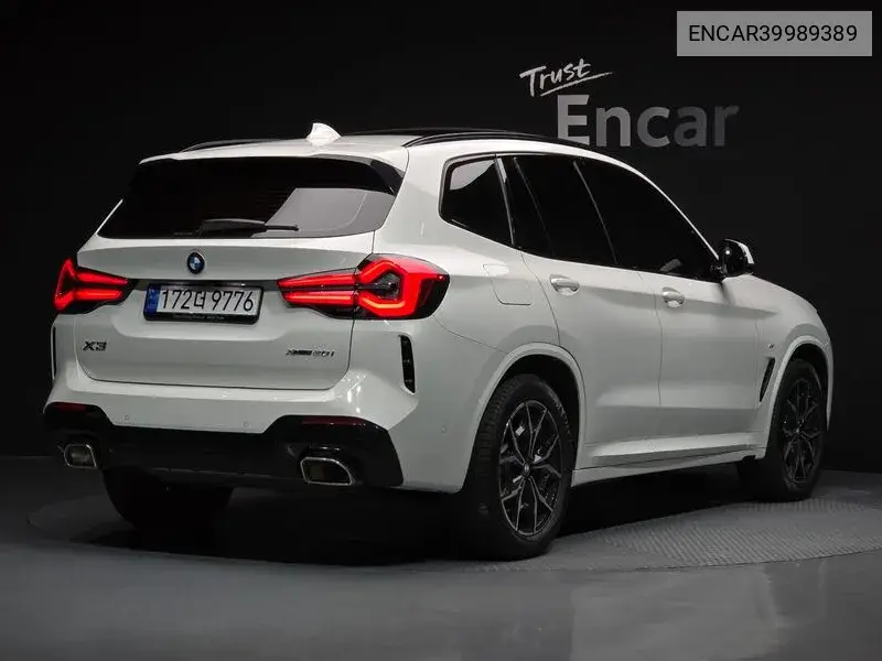 X3 (G01) xDrive 20I M Sports VIN: ENCAR39989389 Lot: 39989389