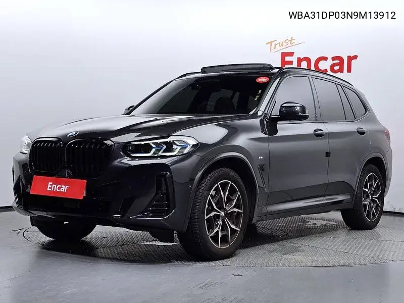 X3 (G01) xDrive 20I M Sports Pro VIN: WBA31DP03N9M13912 Lot: 40006125
