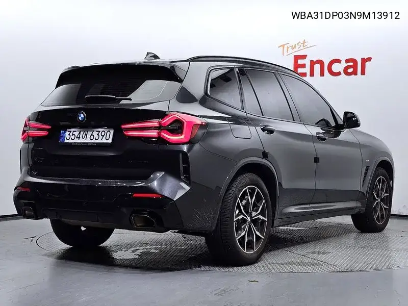 X3 (G01) xDrive 20I M Sports Pro VIN: WBA31DP03N9M13912 Lot: 40006125