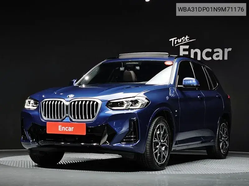 X3 (G01) xDrive 20I M Sports VIN: WBA31DP01N9M71176 Lot: 40017519
