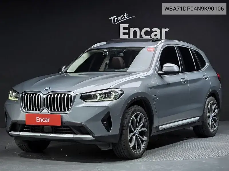 X3 (G01) xDrive 30E VIN: WBA71DP04N9K90106 Lot: 40089512