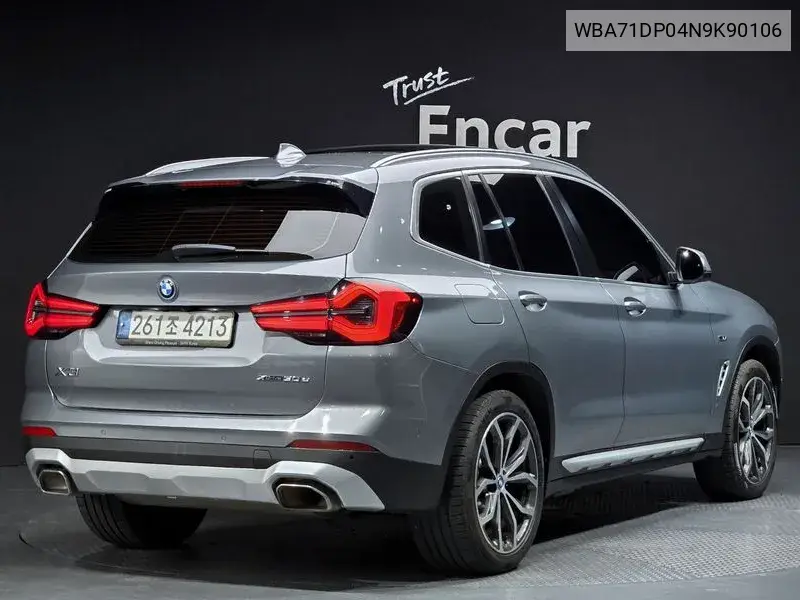 X3 (G01) xDrive 30E VIN: WBA71DP04N9K90106 Lot: 40089512